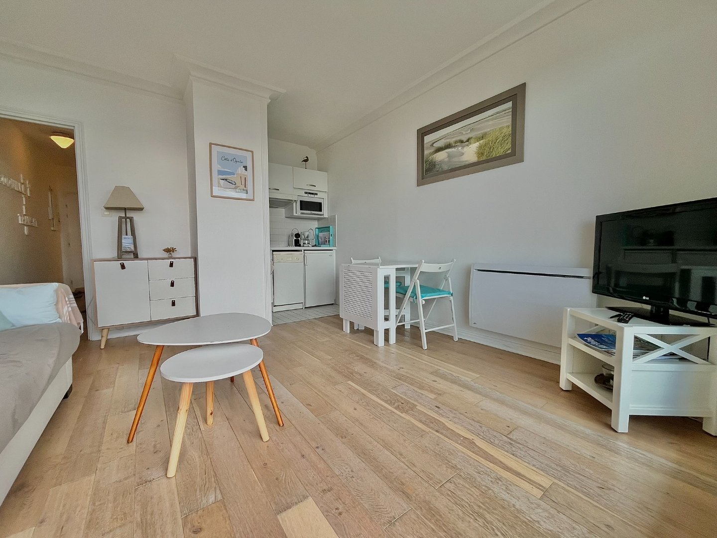 STUDIO ALCOVE - 30.54 M� - VUE MER - HARDELOT