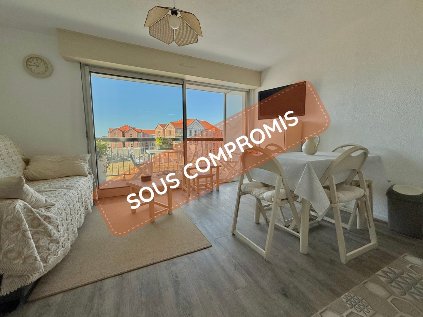 STUDIO ALCOVE - HARDELOT PLAGE - 21.4 m2 - VENDU